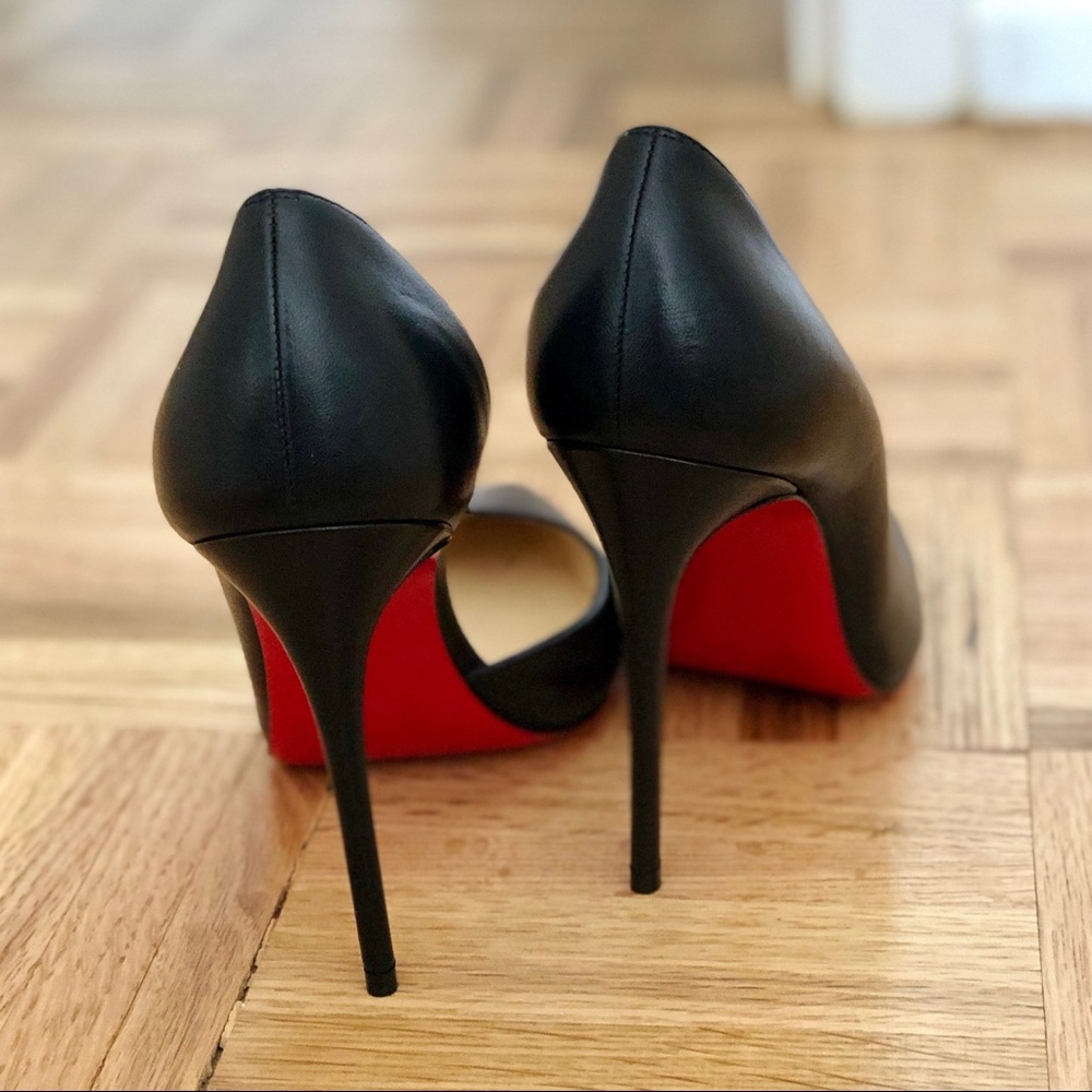 LOUBOUTIN HEELS, IRIZA // never been worn